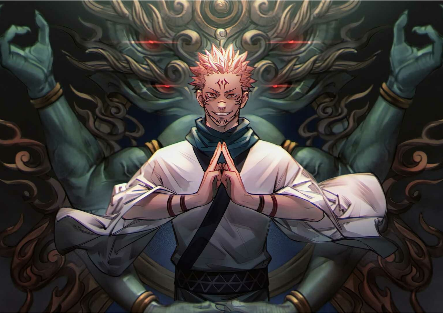 SUKUNA-JUJUTSU KAISEN | LANDSCAPE | POSTER