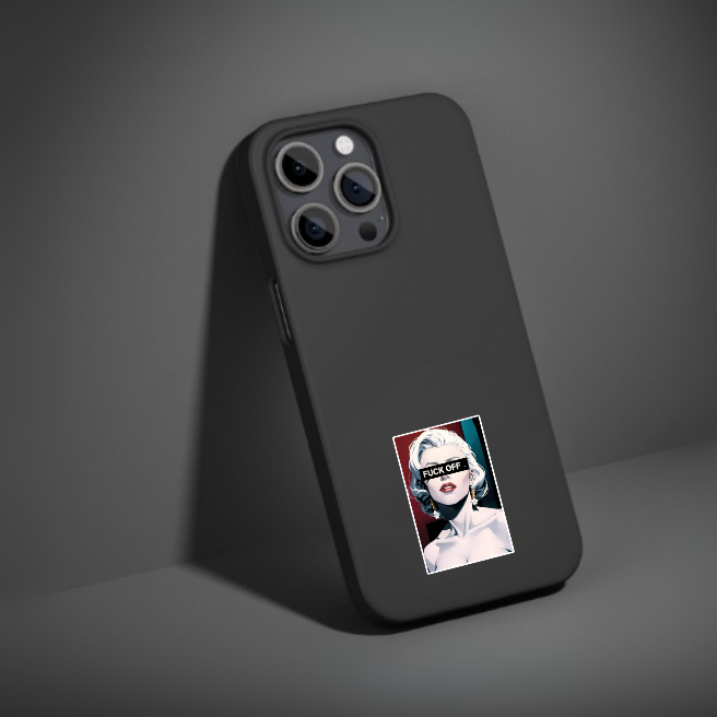 FU*K OFF-GIRL | STICKER