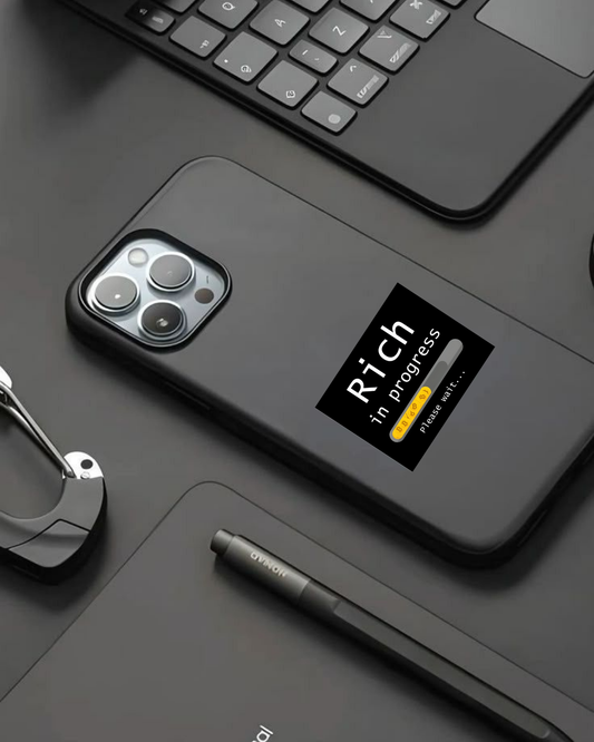 Rich in progress - Sticker