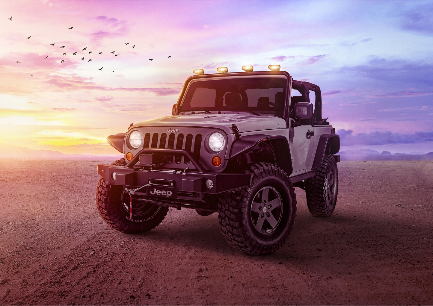 JEEP-WRANGLER | LANDSCAPE | POSTER