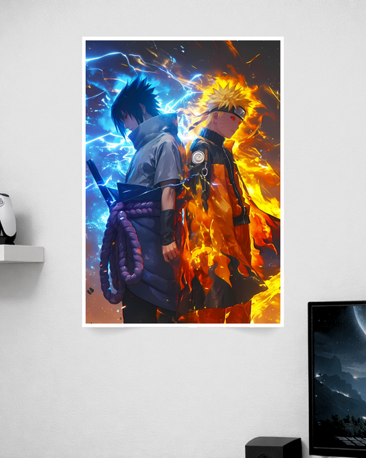 Naruto x Sasuke - Naruto - Anime WallPoster