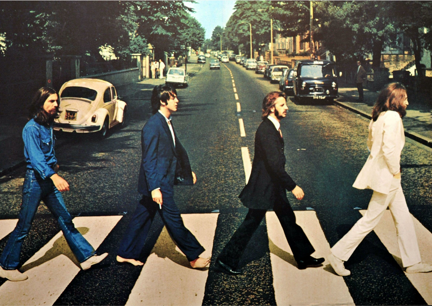 THE BEATLES-MUSIC | LANDSCAPE | POSTER