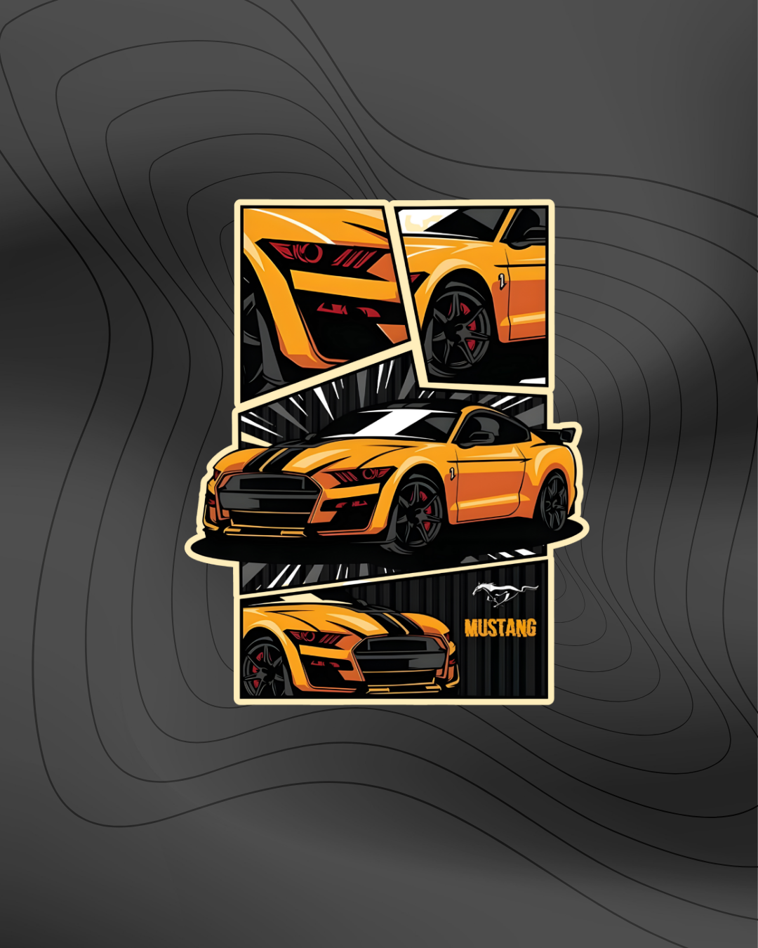 Mustang - Sticker