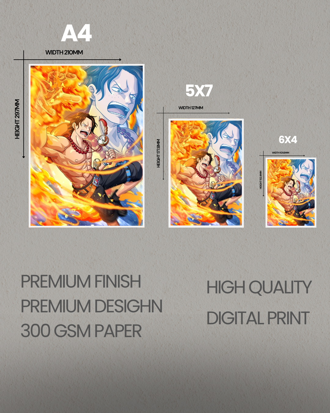 Ace - OnePiece - Anime WallPoster