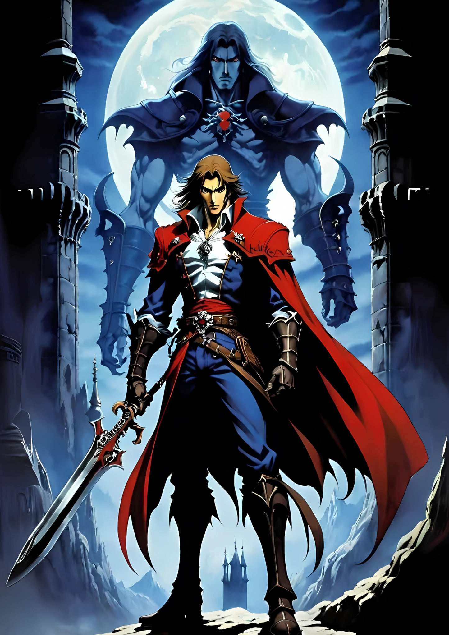 ALUCARD-CASTLEVANIA | ANIME | POSTER