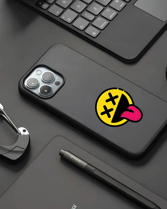 Stoned Smiley - Sticker