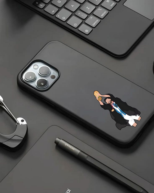 Lionel Messi lifting the FIFA World Cup trophy - Sticker