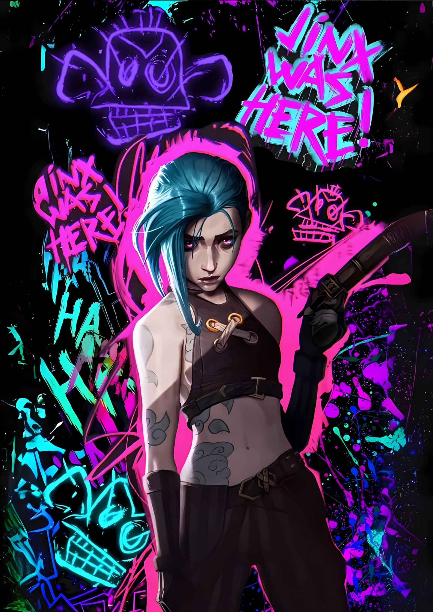 JINX-ARCANE | ANIME | POSTER