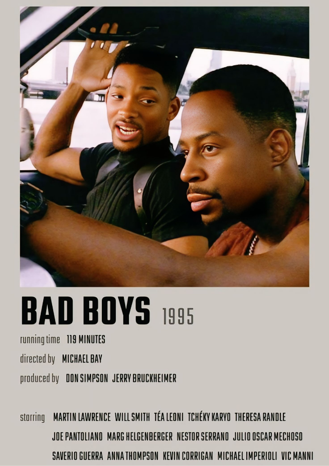 BAD BOYS | Movie | Poster