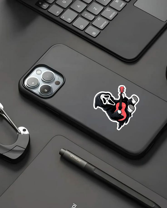 Cute Rockstar Gost - Sticker