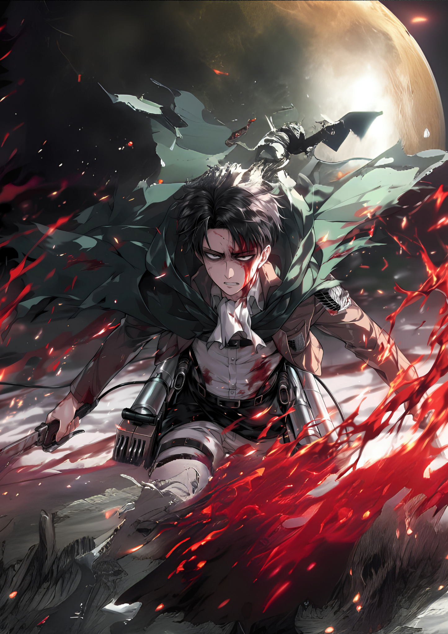 LEVI-ATTACK ON TITAN | ANIME | POSTER