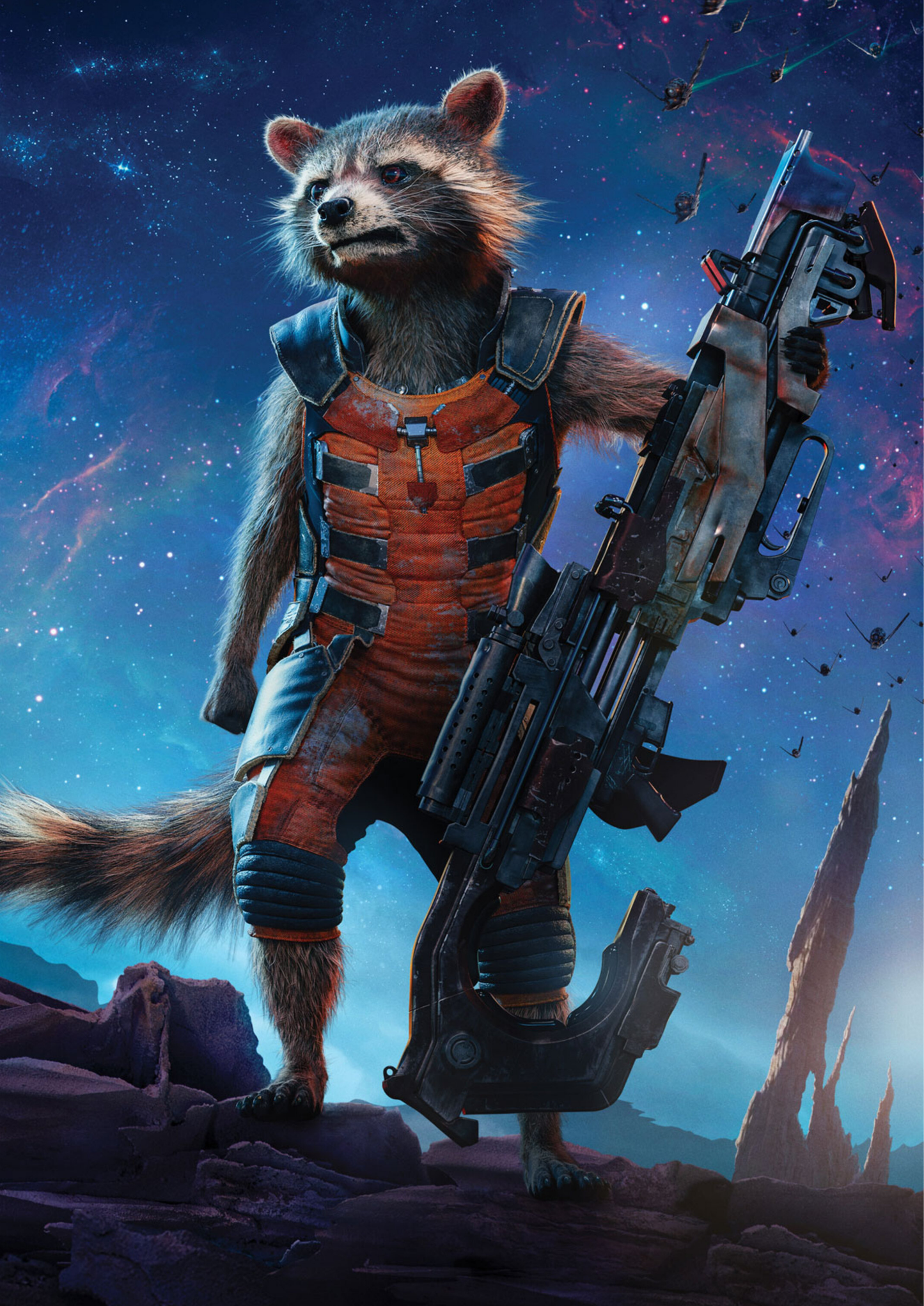 Raccoon Rocket - Poster