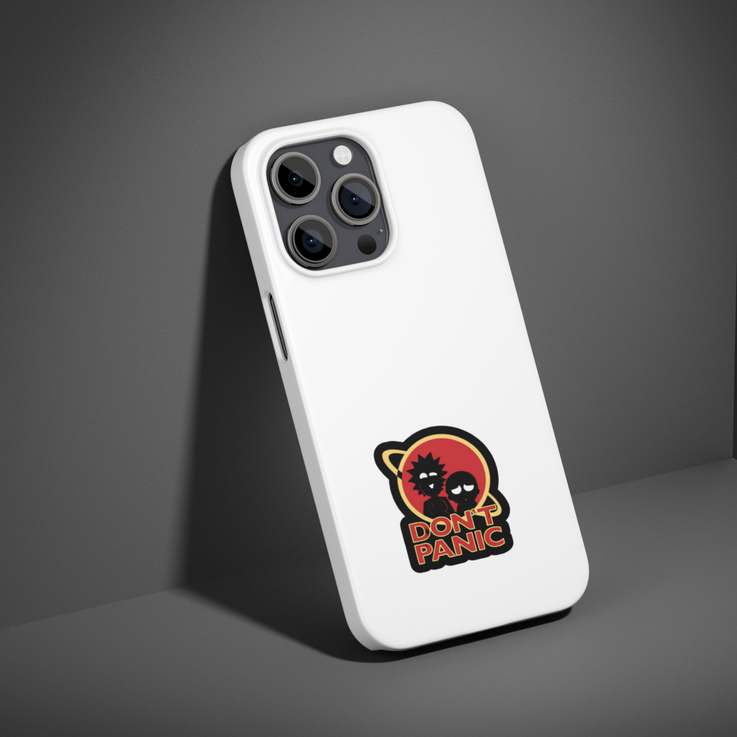 DON'T PANIC-RICK N MORTY | STICKER