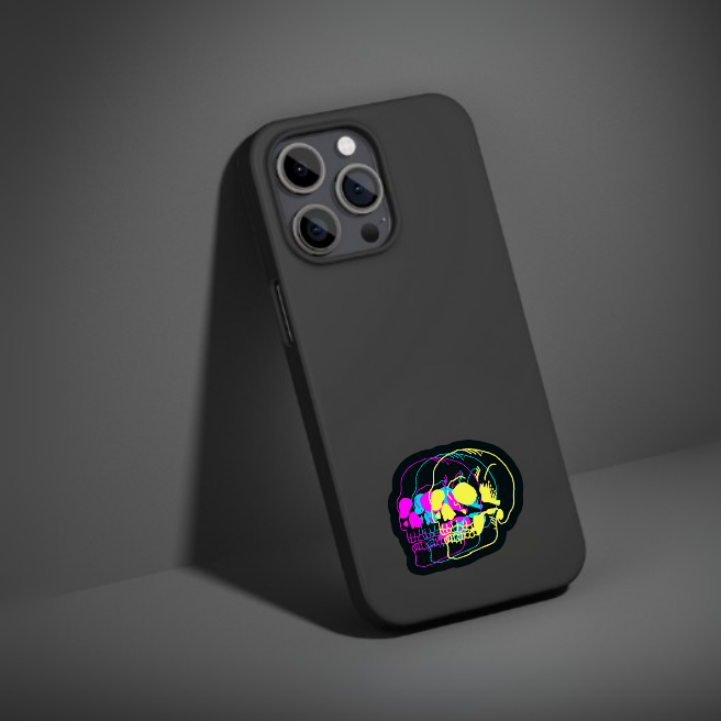 NEON SKUL | STICKER