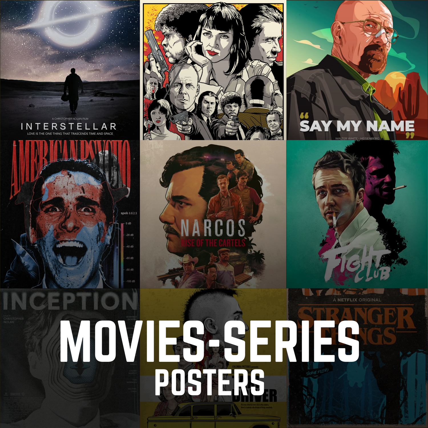 MOVIES AND SERIES POSTERS