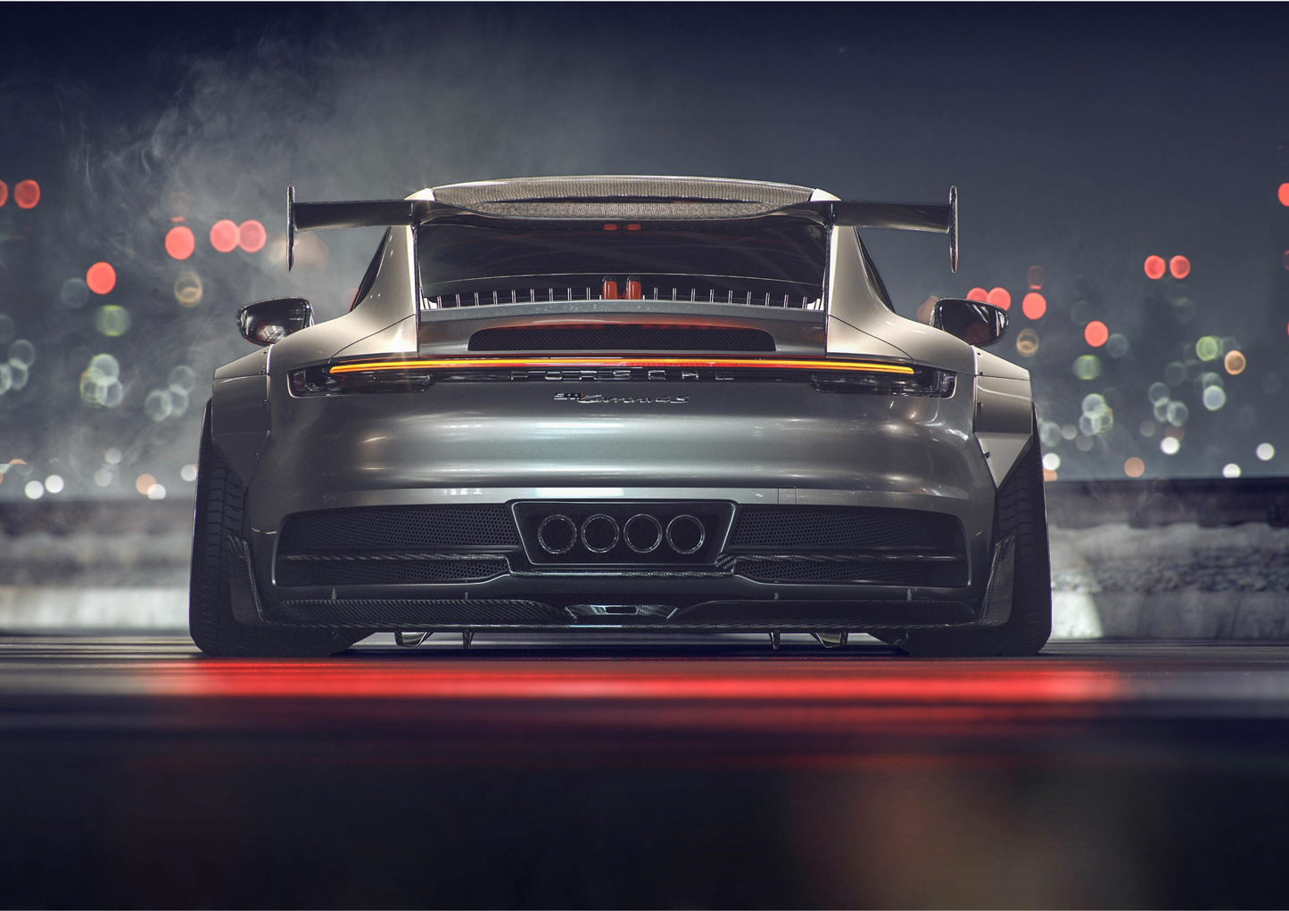 PORSCHE-911 GT3RS | LANDSCAPE | POSTER