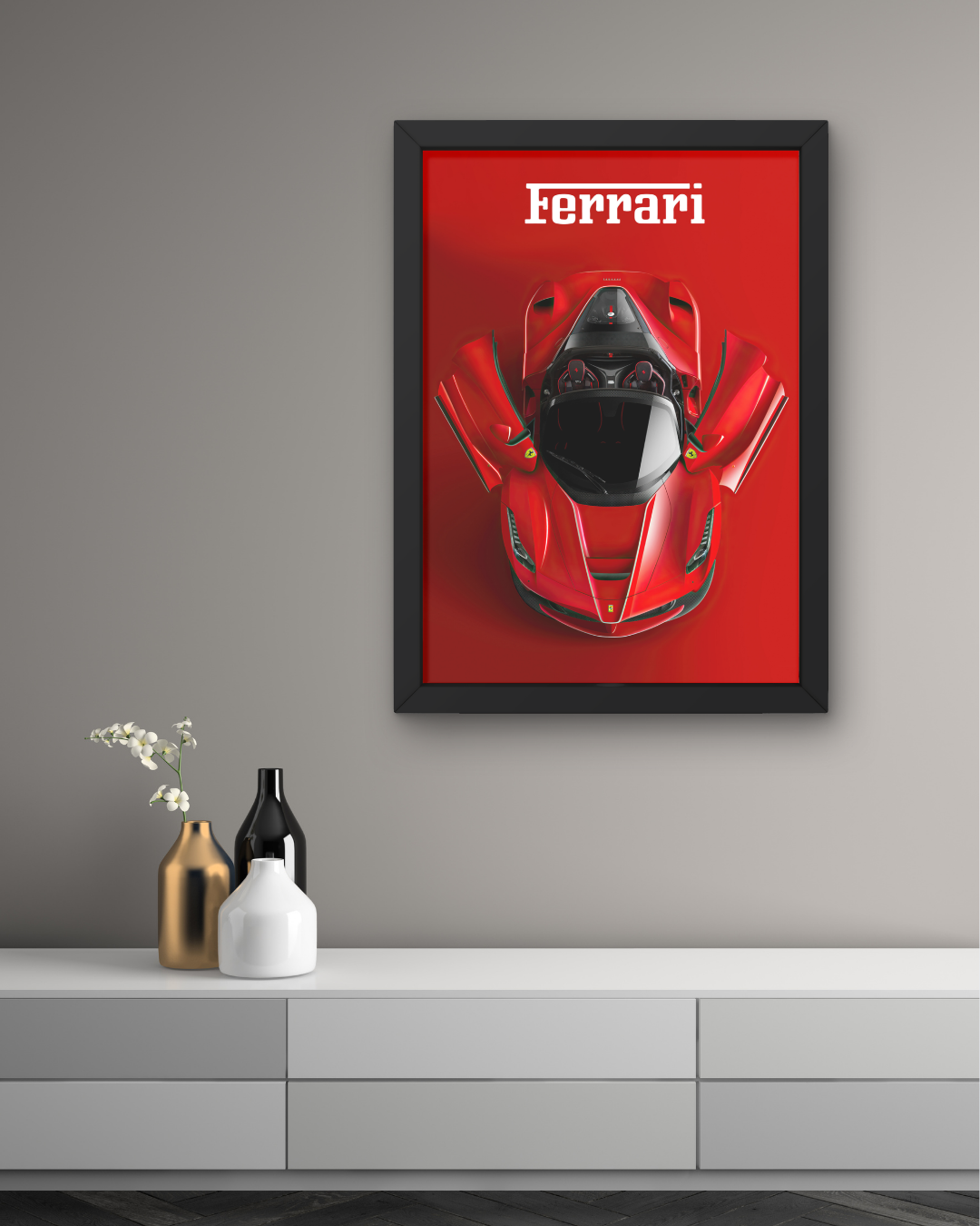 FERRARI 488 SPIDER | WALL FRAME