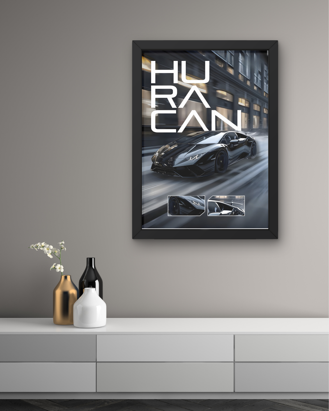 LAMBORGHINI HURACAN | WALL FRAME