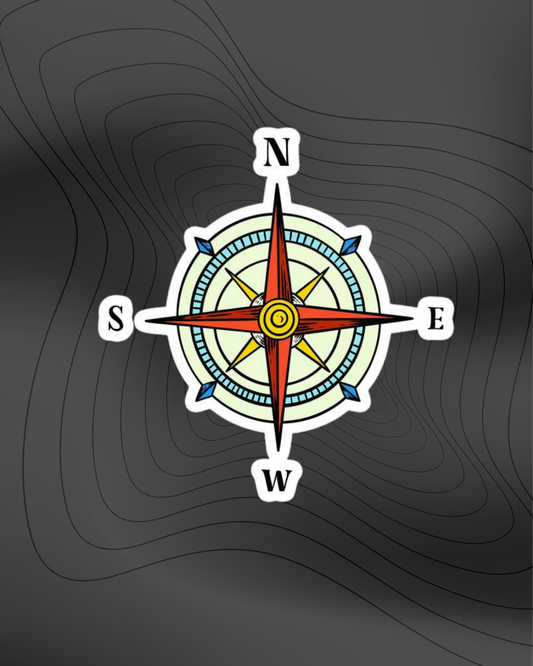 Compass - Sticker