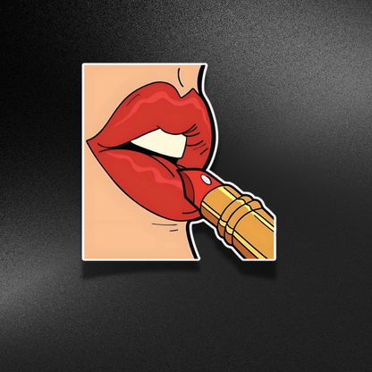 RED LIPSTICK | STICKER