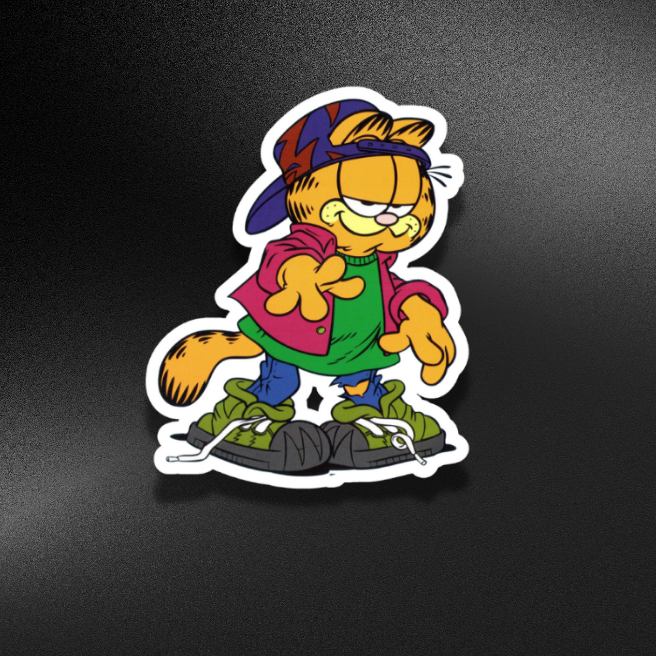 DRIP GARFIELD | STICKER