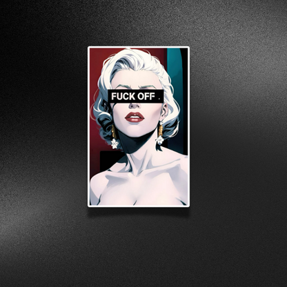 FU*K OFF-GIRL | STICKER