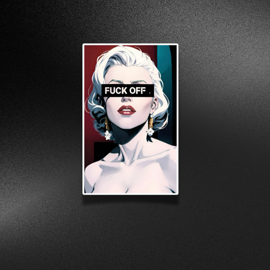 FU*K OFF-GIRL | STICKER