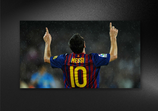 LIONEL MESSI-BARCELONA | LANDSCAPE | POSTER