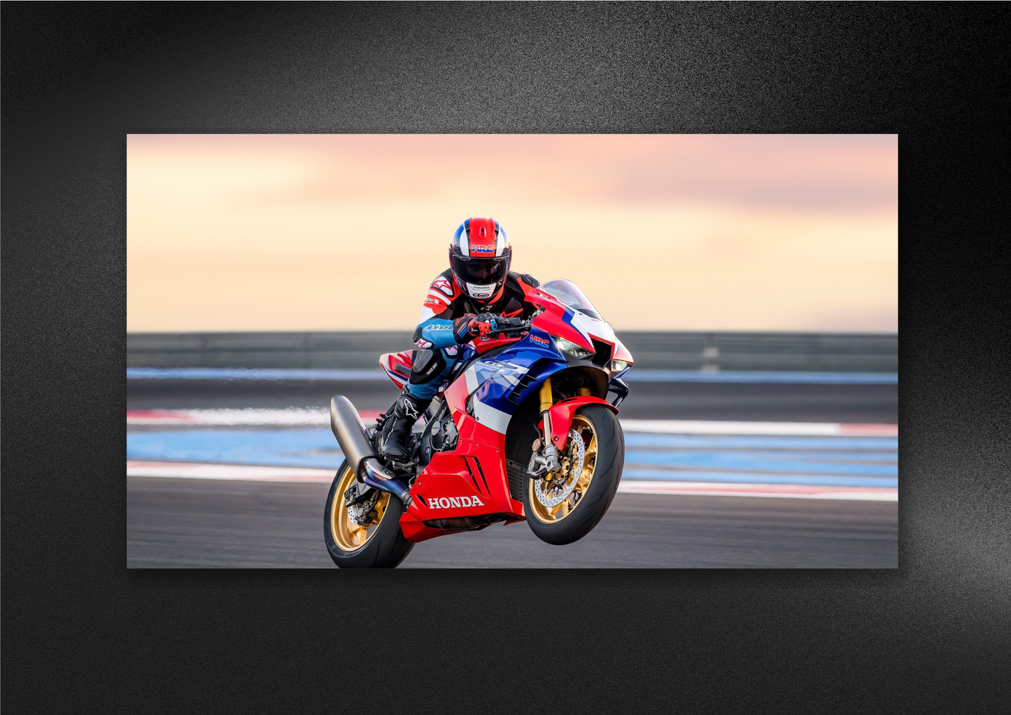HONDA-CBR1000R-BIKER | LANDSCAPE | POSTER