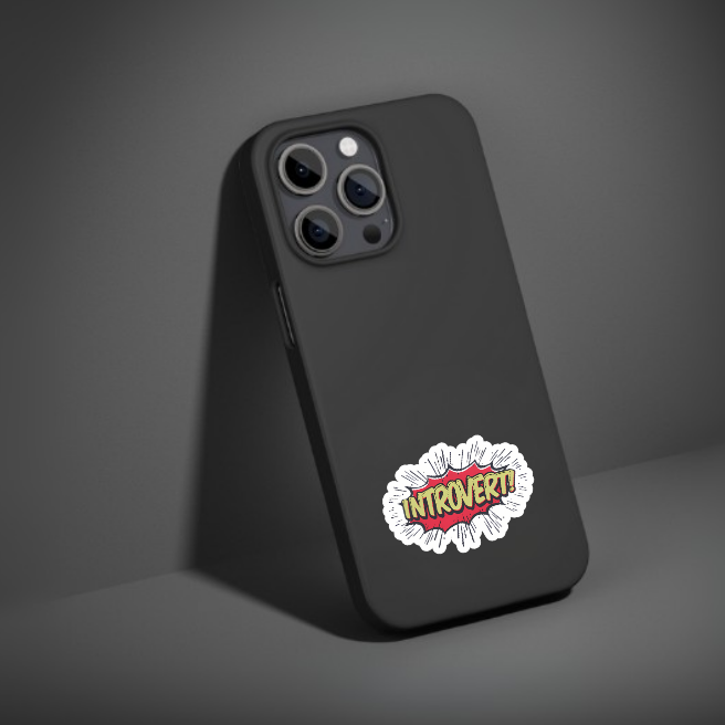 INTROVERT | STICKER