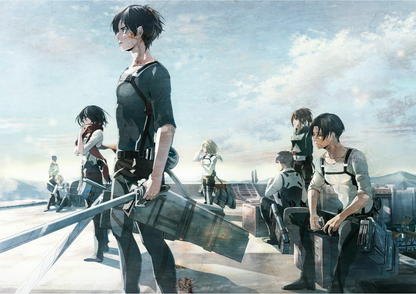 ATTACK ON TITAN | LANDSCAPE | POSTER