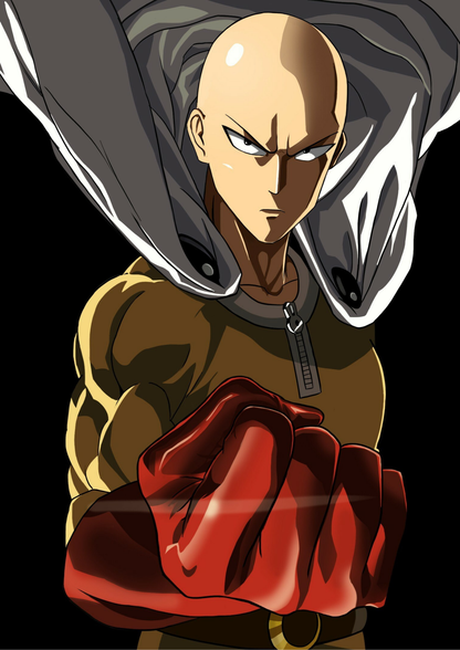 ONE PUNCH MAN-SAITAMA | ANIME | POSTER