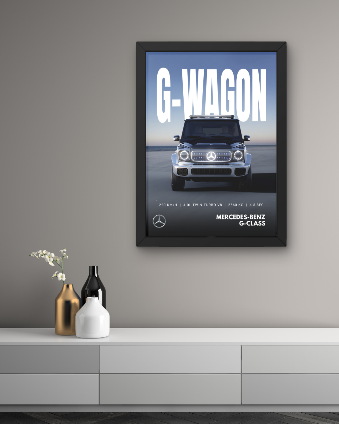 MERCEDES G-WAGON | WALL FRAME
