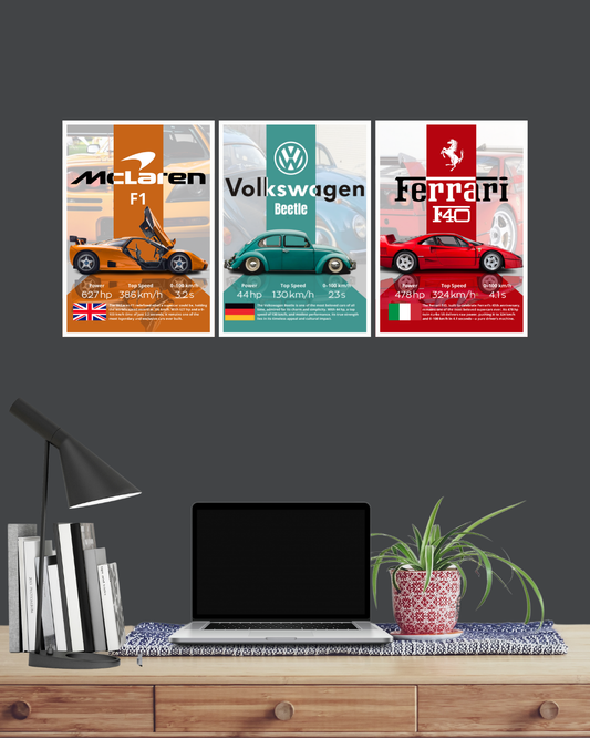 ASTON MARTIN DB5 - CAR POSTER