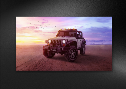 JEEP-WRANGLER | LANDSCAPE | POSTER