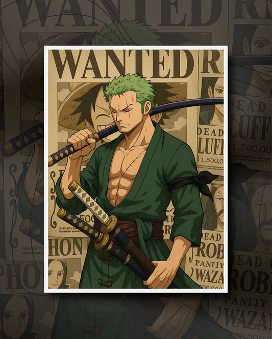zoro-1 - One Piece - Anime WallPoster