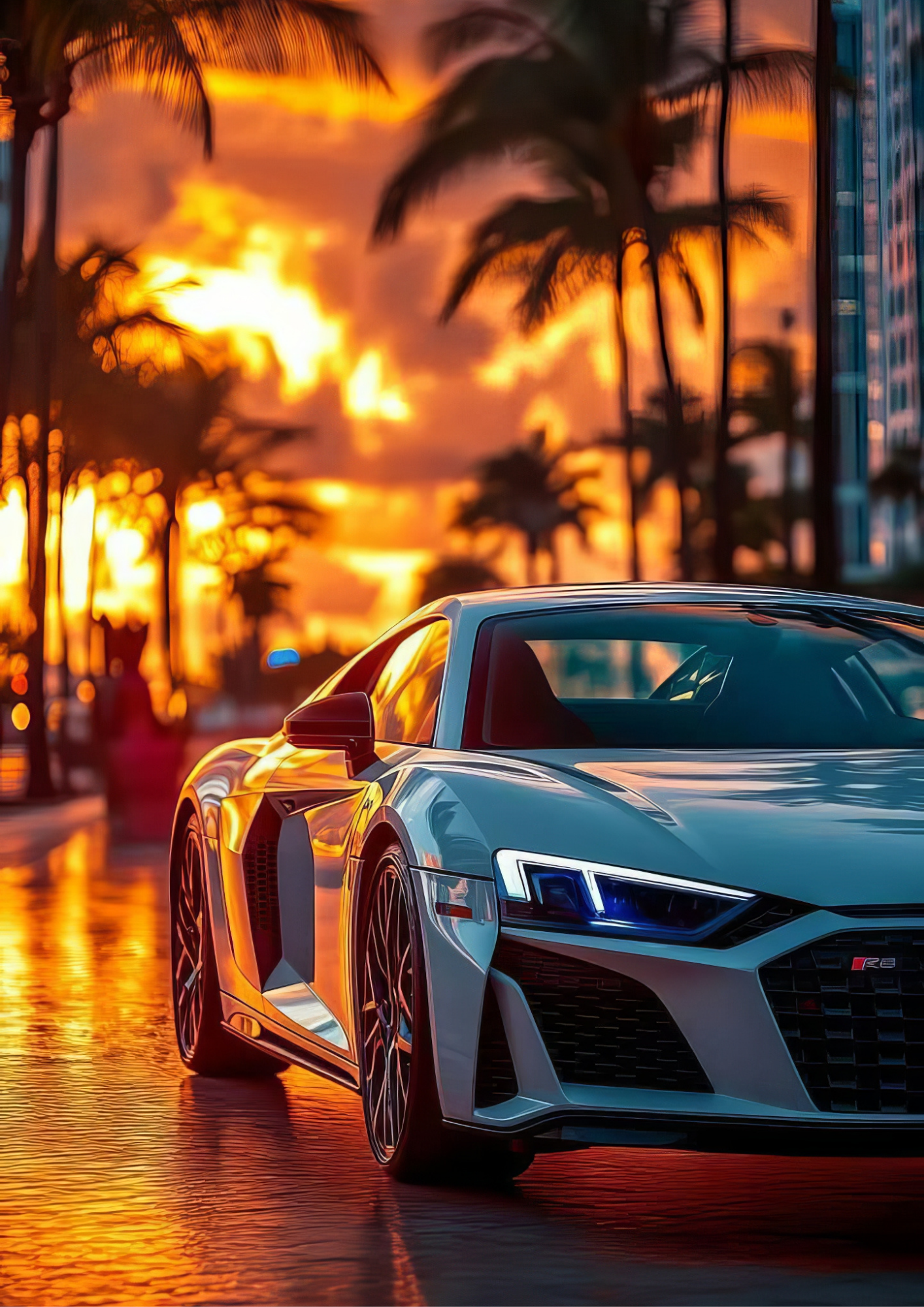 Audi Rs-8 | Car | Poster