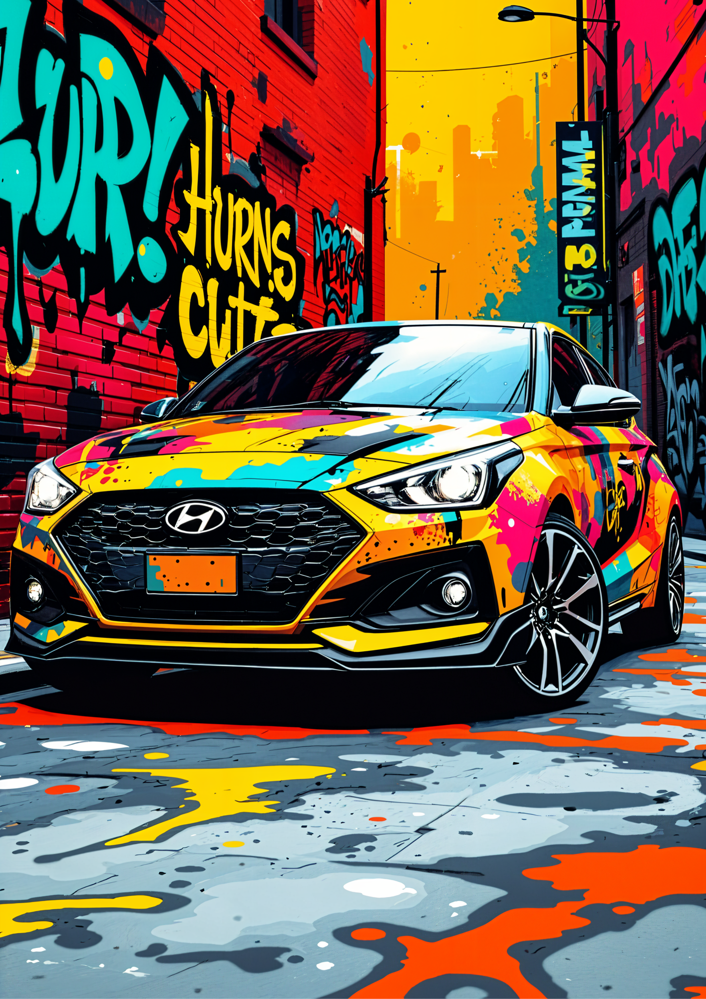 Hyundai | Car | Poster