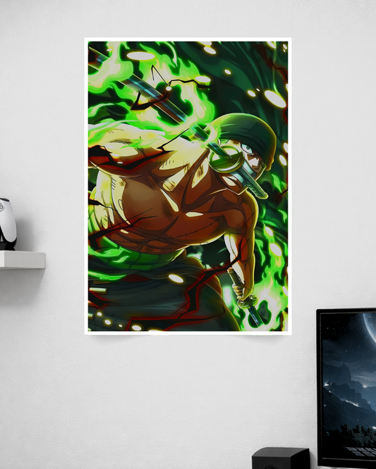 Zoro-2 - OnePiece - Anime WallPoster