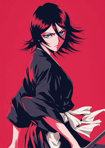BLEACH-RUKIA| ANIME | POSTER