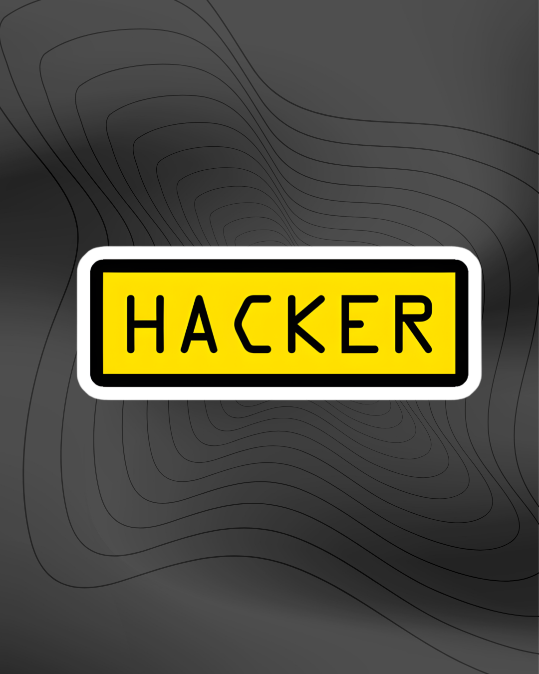 Hacker - Sticker