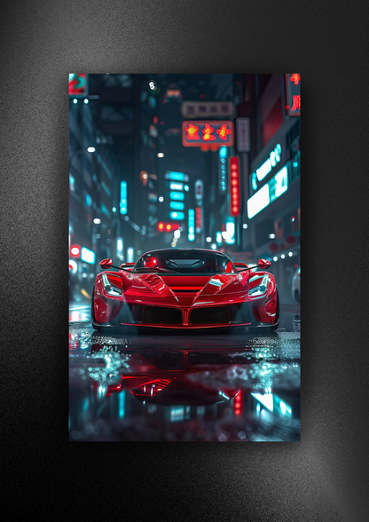 Ferrari-La Ferrari | Car | Poster