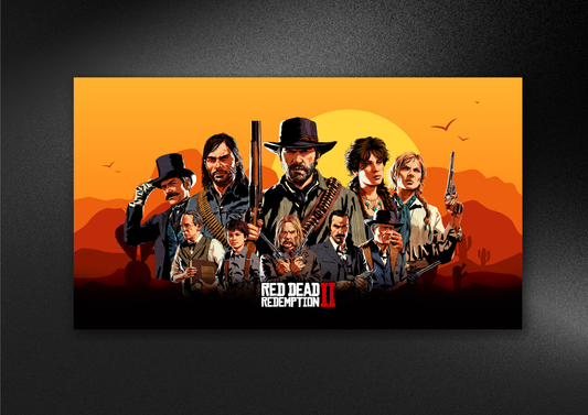 RED DEAD REDMPTION 2-GAME | LANDSCAPE | POSTER
