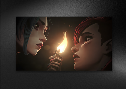 JINX X Y-ARCANE | LANDSCAPE | POSTER