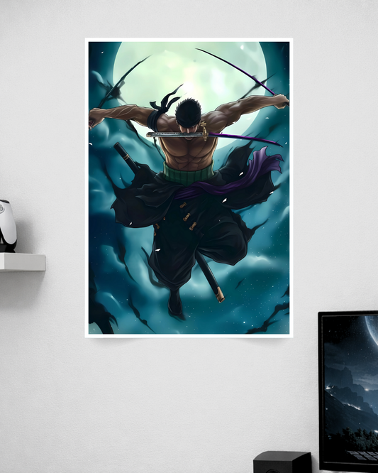 Zoro-3 - OnePiece - Anime WallPoster