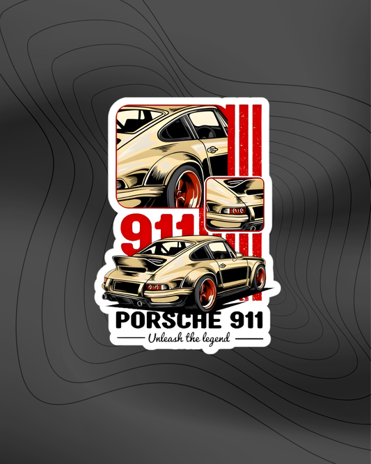 Porsche 911 - Sticker