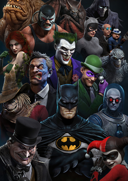 DC | Bat-Man | Poster