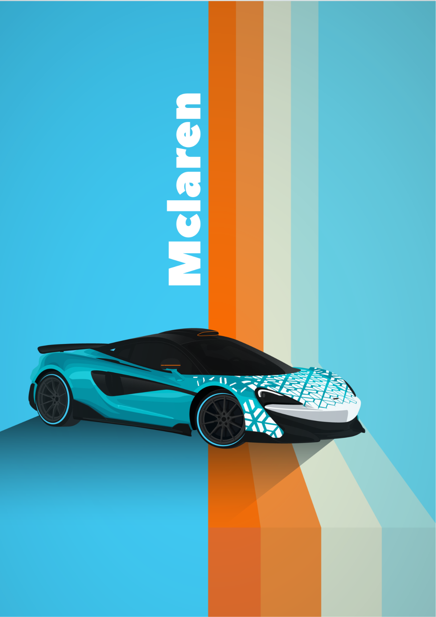 Mc Laren| Car | Poster