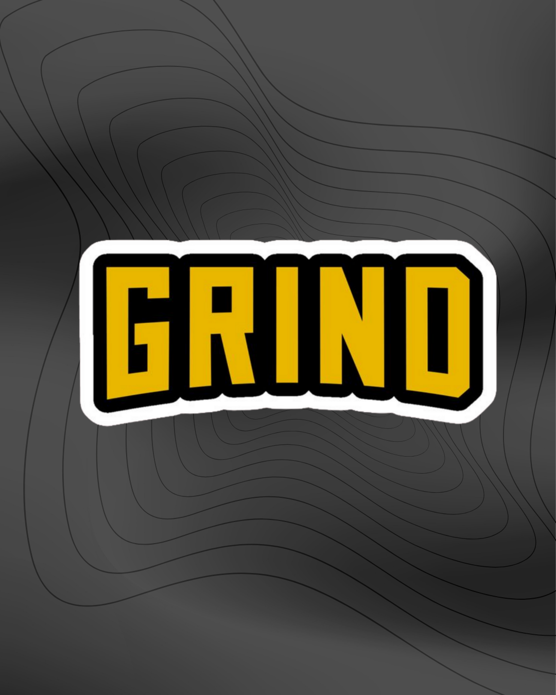 Grind - Sticker