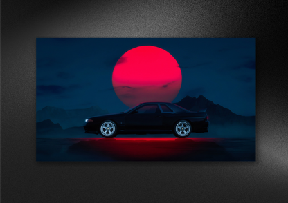 NISSAN SKYLINE R32 | LANDSCAPE | POSTER